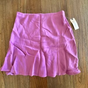 Anthropologie  The Tilda Mini Slip Skirt - Size S